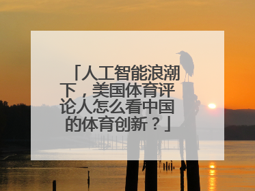 人工智能浪潮下，美国体育评论人怎么看中国的体育创新？